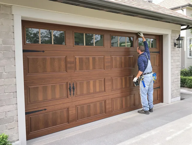 Custom garage door showcase by Miami Gardens Garage Door Repair in Miami Gardens