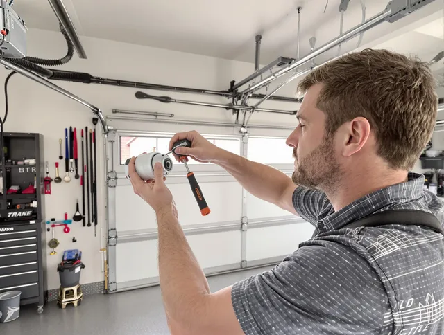 Garage door opener repair service by Miami Gardens Garage Door Repair in Miami Gardens