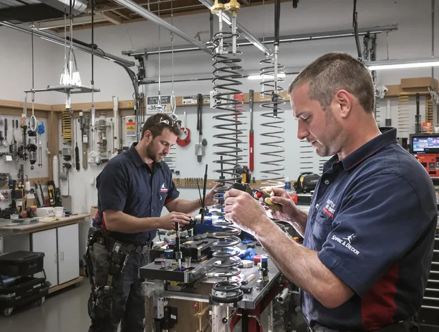 Garage door spring repair service by Miami Gardens Garage Door Repair in Miami Gardens