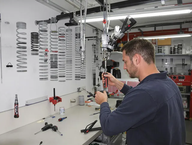 Miami Gardens Garage Door Repair safety certified technician performing precision spring replacement in Miami Gardens